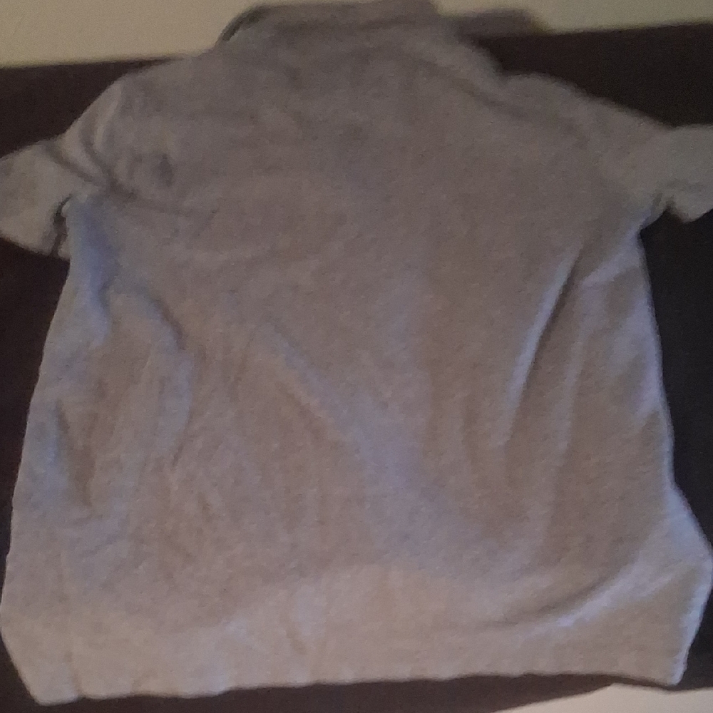 Banana Republic Men's Luxe Touch Polo Medium Charcoal Gray Spring 2019 - Picture 7 of 8